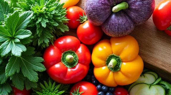 Cocina plant-based con ingredientes frescos y saludables