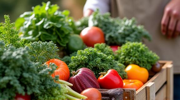 Ingredientes locales y sostenibles para cocina saludable